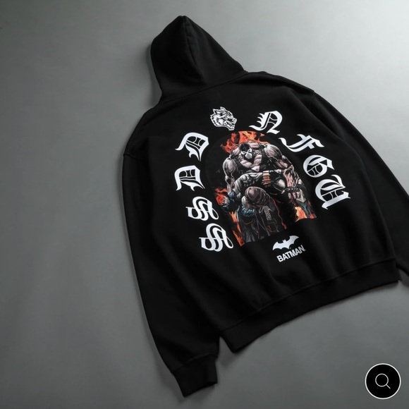 DARC SPORT X BATMAN X BANE “BACK BREAKER” HOODIE - Picture 1 of 7